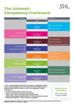 The Universal Competency Framework Poster